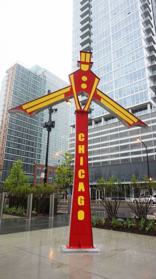Chicago | Public Sculptures by Gus Lina Art