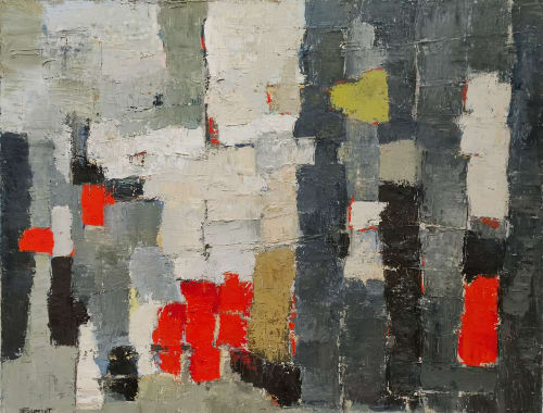 Dynamique / Dynamic | Oil And Acrylic Painting in Paintings by Sophie DUMONT.