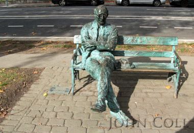 Paddy Kavanagh | Public Sculptures by John Coll Sculpture