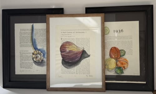 Gift of the Wasp | Watercolor Painting in Paintings by Grange Home