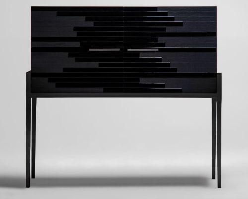 Vind Modern Sideboard in Black | Storage by Lara Batista