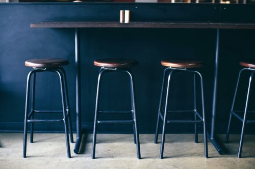 Swivel Pub Stool | Chairs by Crow Works | The Met in Providence