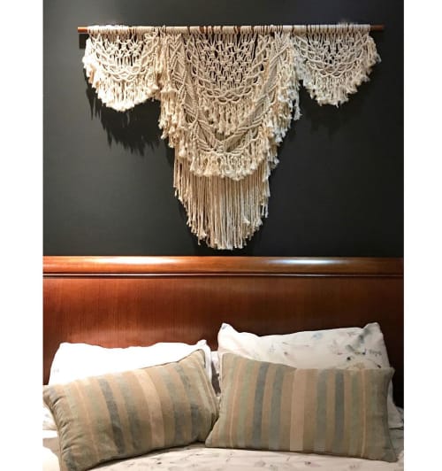 Custom Macrame Art | Macrame Wall Hanging in Wall Hangings by Creating Knots by Mandy Chapman