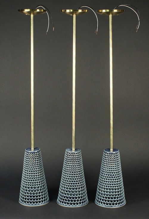 Lilly pendant light | Pendants by Ryan Mennealy Ceramics