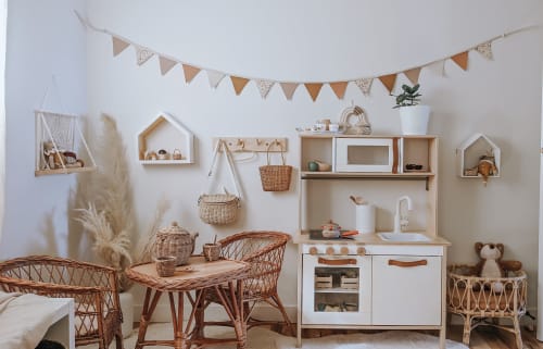 Nicotine Leather Handle [Round End] | Pull in Hardware by Keyaiira | leather + fiber | Artist Studio in Santa Rosa