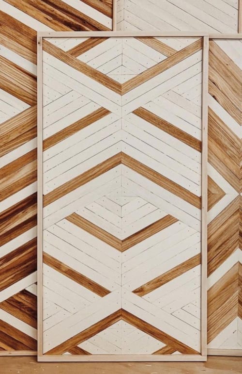 2x4 Contrast 3-D | Decorative Objects by Aleksandra Zee