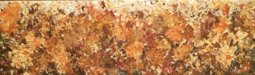 Field of Marigolds | Paintings by Reade C Gloeckner Fine Art