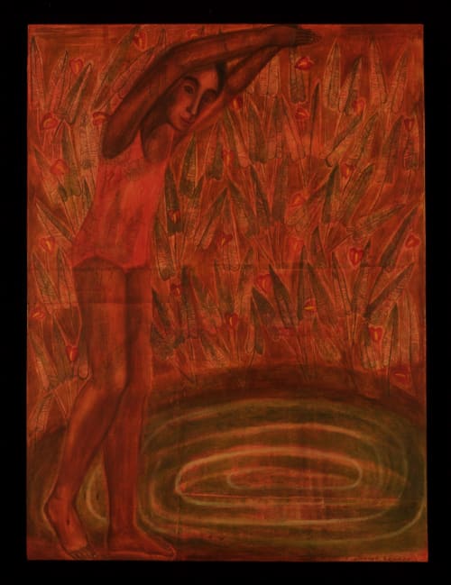 The Diver | Paintings by Joanne Hammer