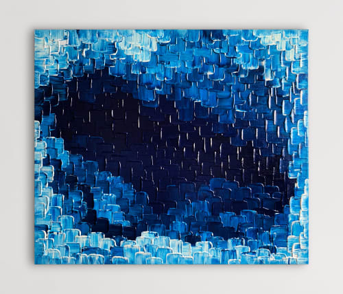 Antarctica (SOLD) | Oil And Acrylic Painting in Paintings by Alessia Lu