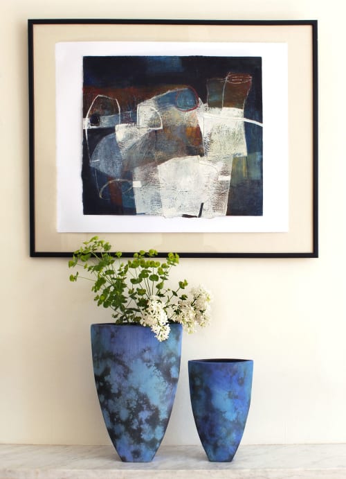 'Deep Sea' Vases | Vases & Vessels by Tessa Wolfe Murray