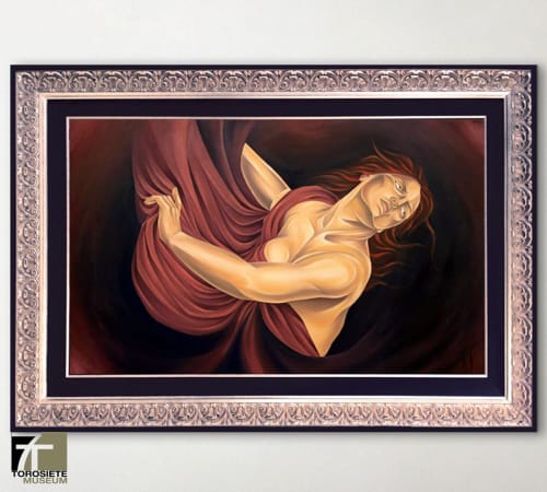 "MARTIRIO", Original Oil on Canvas - | Oil And Acrylic Painting in Paintings by Noel Suarez