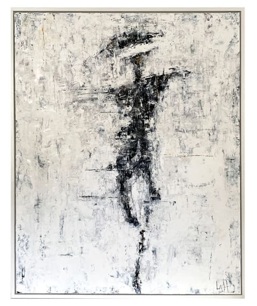 Tiny Dancer no.21 | Oil And Acrylic Painting in Paintings by Lauren Hall | Villa Vici in New Orleans