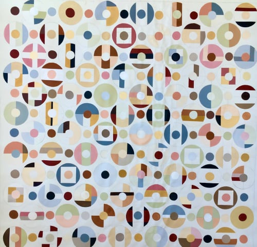 "Rhythm" Painting | Oil And Acrylic Painting in Paintings by Benna Holden