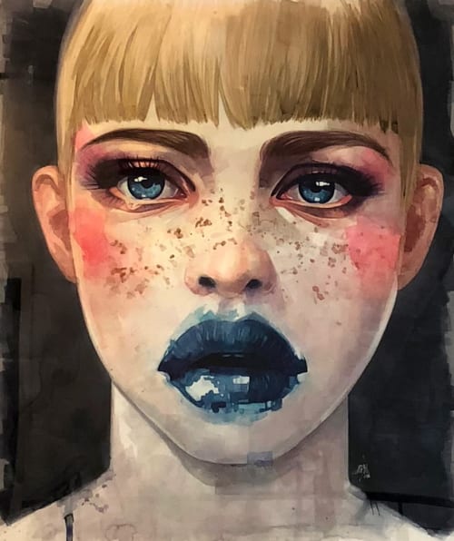 FROM THE SERIES "ALICE" | Paintings by Roldan Lauzan Studio