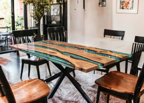 Epoxy dining Table, Epoxy Resin Table, Epoxy Table | Tables by Innovative Home Decors