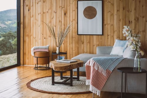 Bogota Large Round Rug | Rugs by ZUAHAZA | Finca San Felipe in La Calera