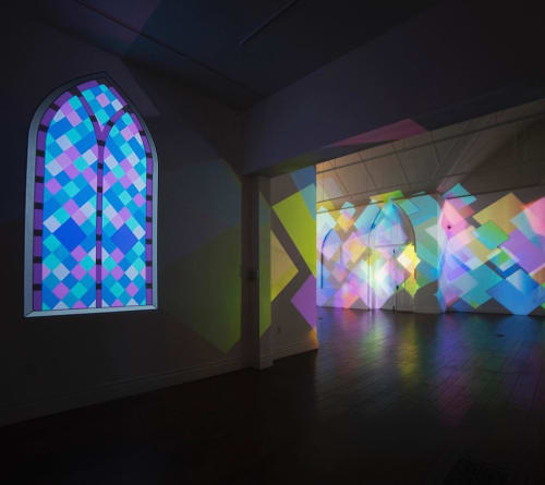 Light Installation | Lighting by Damien Gilley Studio | Foothills Art Center in Golden