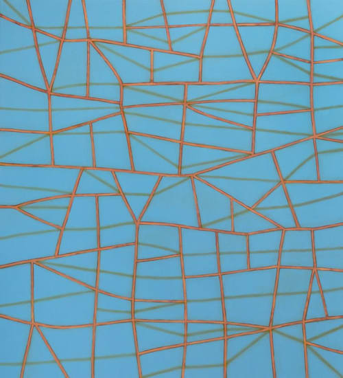 “Shortcut, 2016” | Oil And Acrylic Painting in Paintings by William Nelson McLane | Neiman Marcus in San Francisco