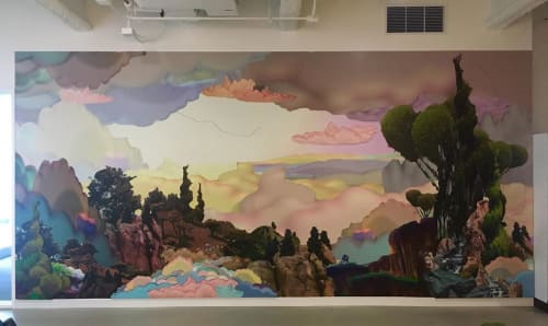 Above the Clouds, 1849 | Murals by Mary Anne Kluth | Facebook in San Francisco