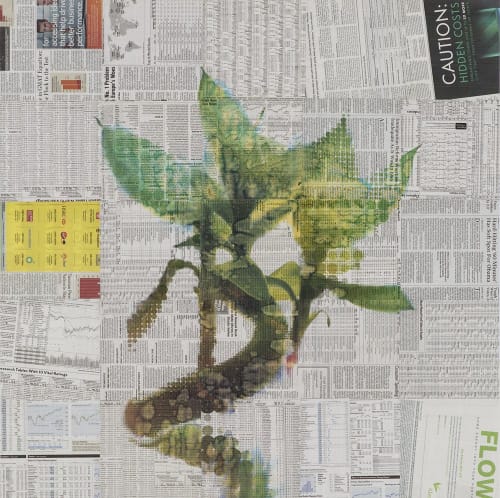 Taking Stock | Mixed Media by Phillip Hua