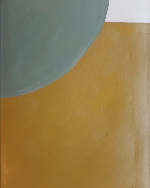 Dendur | Oil And Acrylic Painting in Paintings by Emily Tingey