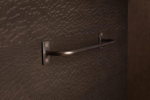Simple Brass Towel Bar | Hook in Hardware by Fuller Hardware