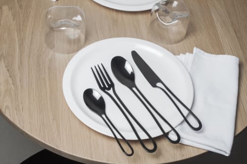 48 Piece Outline Cutlery Set