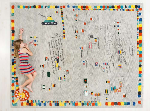 República de las banderas galácticas | Area Rug in Rugs by Odabashian (official)
