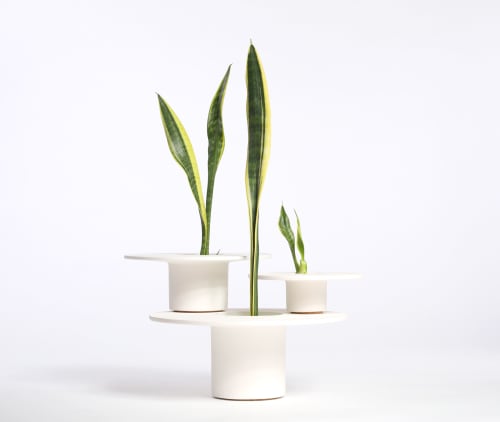 Tripot - 3 pots in one | Vases & Vessels by Livingthings