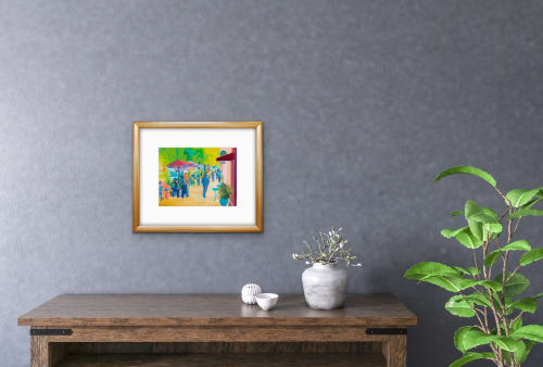 Downtown on Main No. 1 Print | Prints by Fotini Christophillis