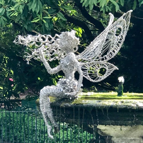 Fairy | Public Sculptures by Emma Jane Rushworth | Wells House & Gardens in Gorey
