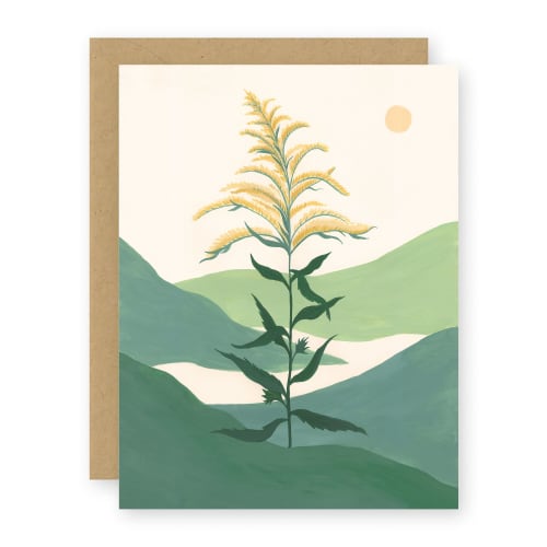 Goldenrod Card | Gift Cards by Elana Gabrielle