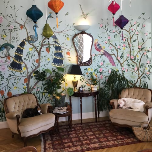 Magic Garden By Daria Andrews Seen At Private Residence Warsaw Wescover