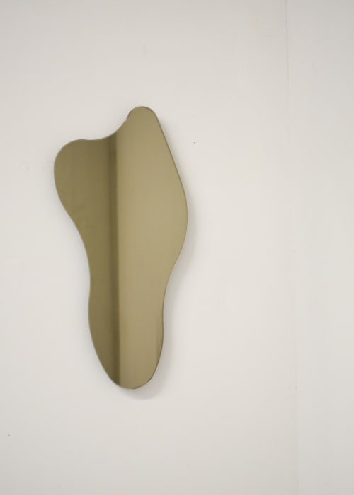 Isla Bronze Glass Mirror #5 | Decorative Objects by Cheyenne Concepcion