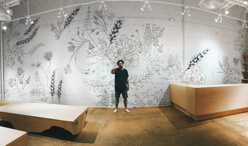 BLDWN (Dallas) | Murals by Lance Flores Studios