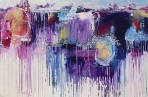 Volunteer It's Good For The Soul 🔴 | Oil And Acrylic Painting in Paintings by Darlene Watson Abstract Artist