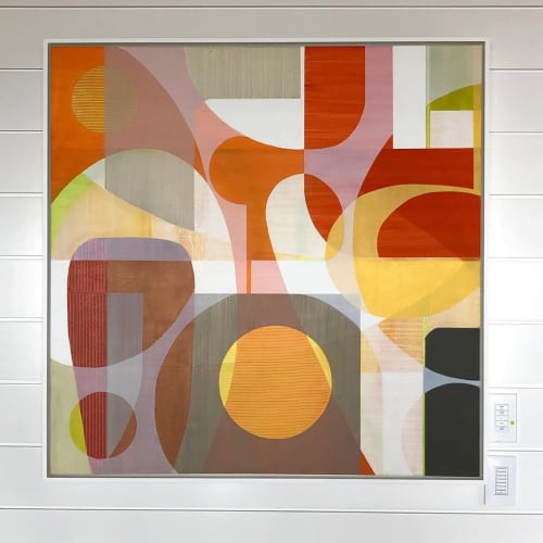 No One Walks in LA | Oil And Acrylic Painting in Paintings by TS ModernArt Studio