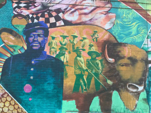 Buffalo Soulja | Murals by kyle Holbrook