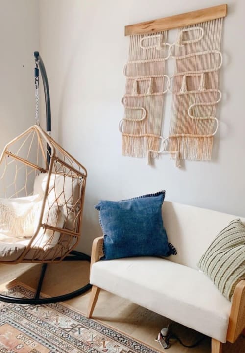 Ink Blot inspired Macramé Wall Hanging | Macrame Wall Hanging by CommuneCalla | New York in New York
