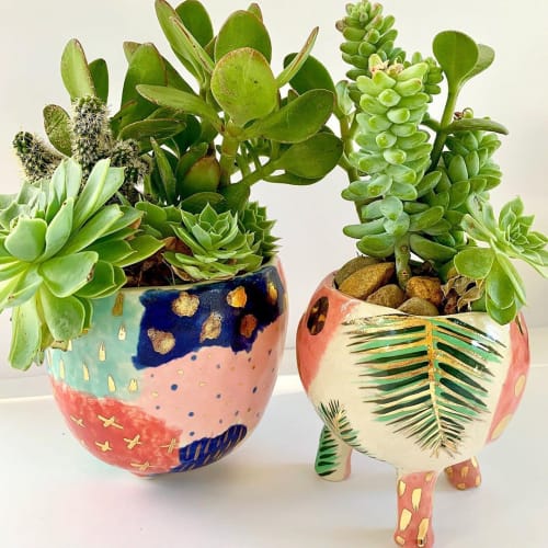 Planters | Vases & Vessels by Lucy Ceramics | Brunswick Town Hall in Brunswick