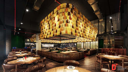 Meat & Wine Co, Canberra | Interior Design by Design Partnership Australia | Constitution Place in Canberra