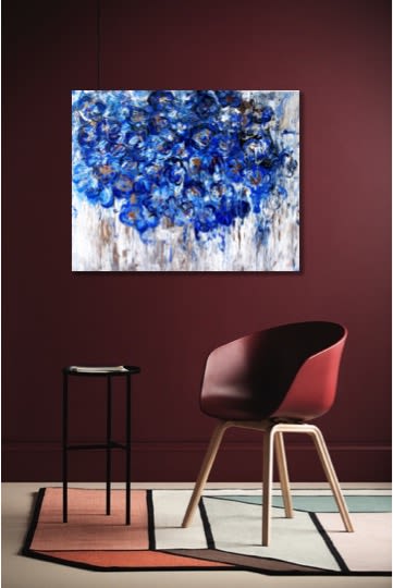 Flora | Oil And Acrylic Painting in Paintings by Elena Parau
