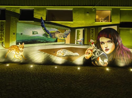 The Magic Room | Street Murals by Nomen