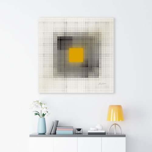 Minimal 36207 | Oil And Acrylic Painting in Paintings by Rica Belna