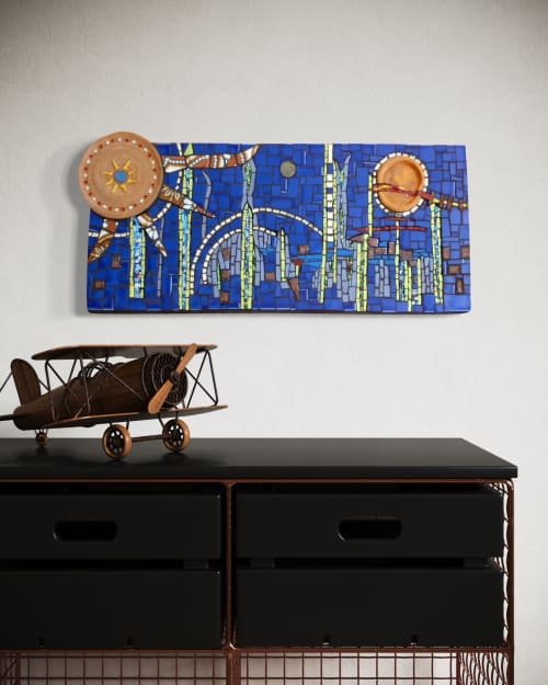 Beyond City Limits | Wall Hangings by Gila Mosaics Studio