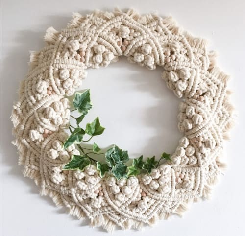 Macrame Mandala Wreath | Macrame Wall Hanging in Wall Hangings by macramestories