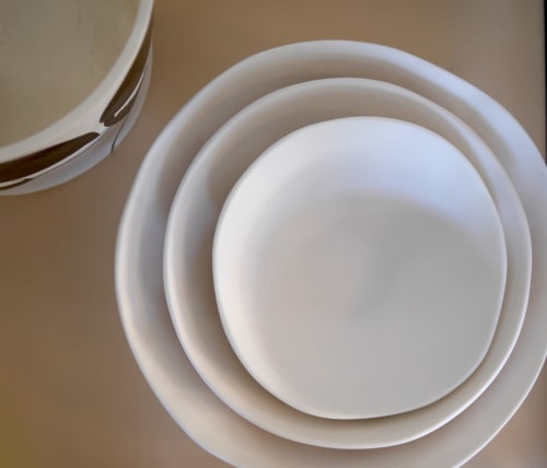 Large Marcus Bowl, Medium Zoe Bowl and Medium Marlis Bowl | Serveware by Tina Frey | Wescover Gallery at West Coast Craft SF 2019 in San Francisco