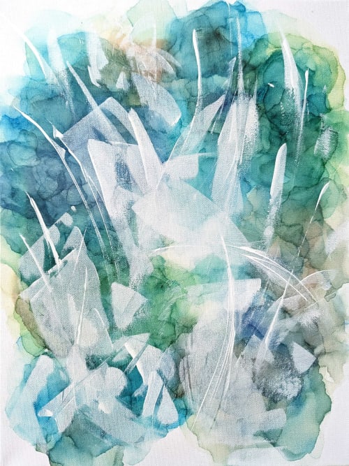Beyond What Is Obvious II | original abstract art | Mixed Media in Paintings by Megan Spindler