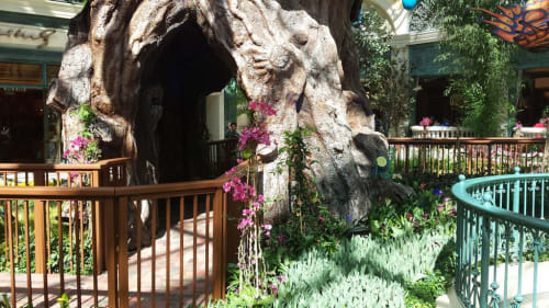 The Spring Tree Installation | Public Art by Shane Grammer Arts | Bellagio Hotel and Casino in Las Vegas