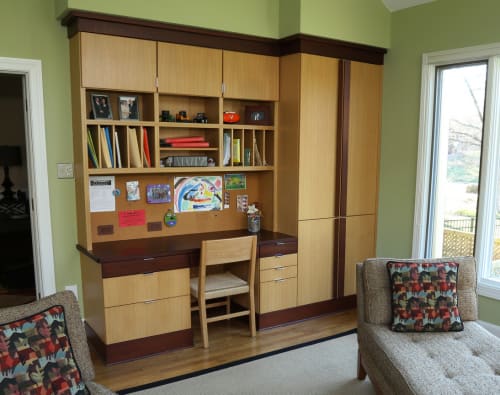 Study Station A/V Cabinet | Furniture by Bohnhoff Furniture and Design